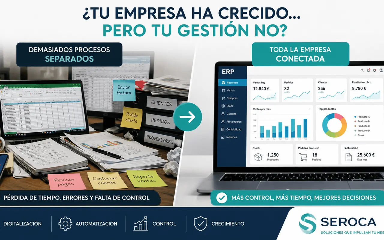 Señales de que tu empresa necesita un ERP