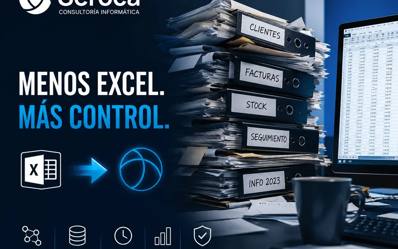 Problemas de trabajar con demasiados Excel en una empresa