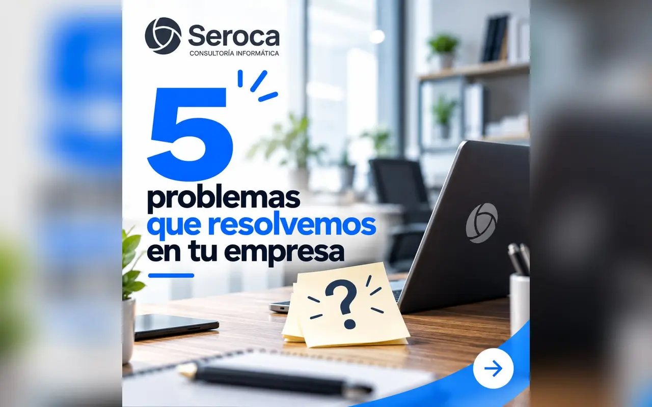 Problemas informáticos frecuentes en empresas y soluciones de mantenimiento IT – Seroca