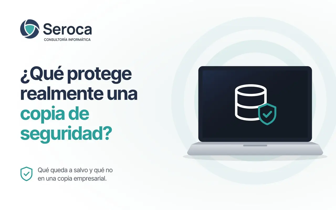 ¿Qué protege realmente una copia de seguridad empresarial?