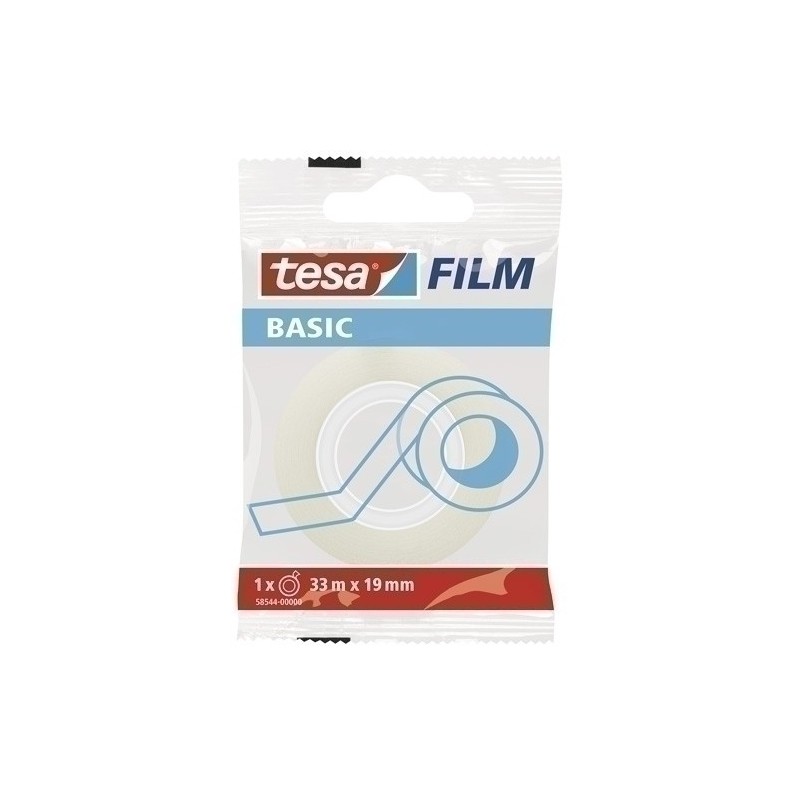 58544-00000-00-CINTA ADHESIVA TESA BASIC TR. 33x19 precio por 24 unidades
