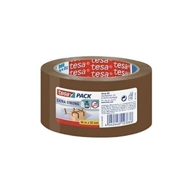 57173-00000-04-CINTA EMB.TESA PVC EXTRA LISO 66x50 MARR precio por 6 unidades