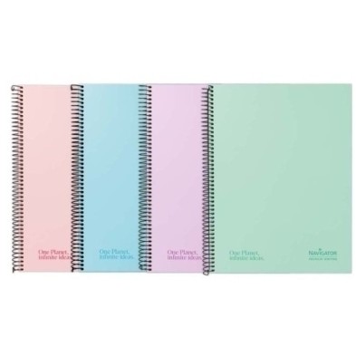 88464598-BLOC NAVIGATOR A4 120h CD.5 PASTEL SURTI precio por 5 unidades