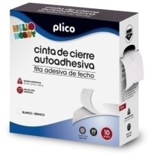 13330-CINTA VELCRO PLICO AUTOADHESIVA 10M BL precio por 1 unidades