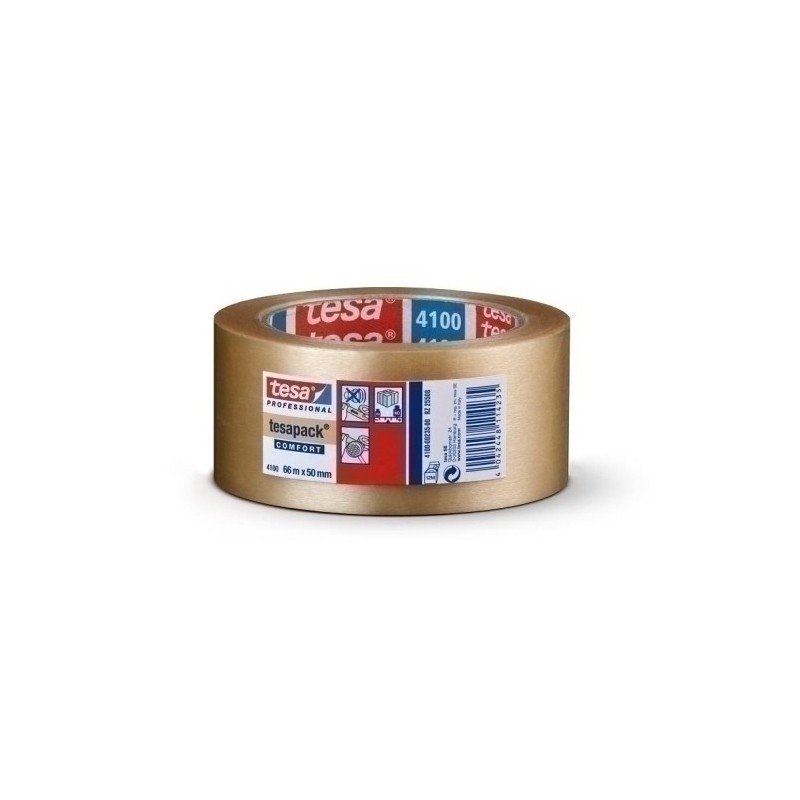 04100-00227-00-CINTA EMB.TESA PVC RUGOSO 66x50 TRANS precio por 36 unidades