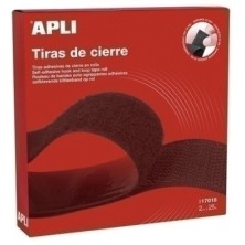 17018-CINTA VELCRO APLI ADHESIVA 2x25 m NG precio por 1 unidades