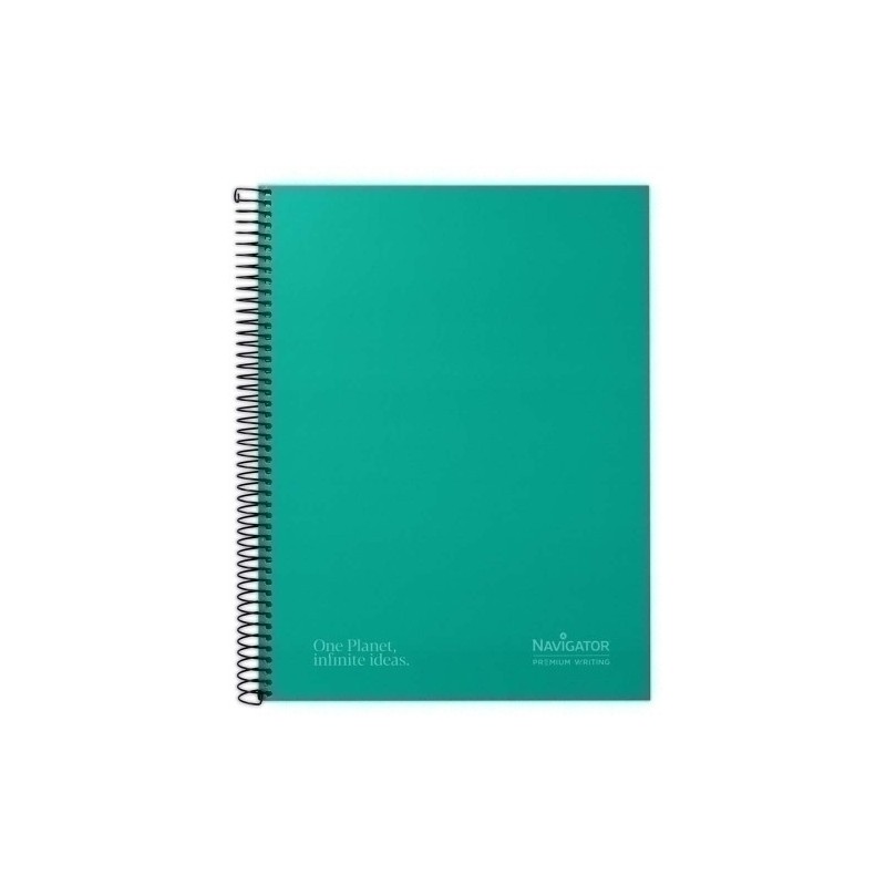 88463520-BLOC NAVIGATOR A4 120h CD.5 VERDE precio por 5 unidades