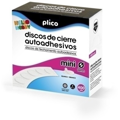 13342-DISCOS CIERRE ADHE.PLICO 10 Ø 400 BLANCO precio por 1 unidades