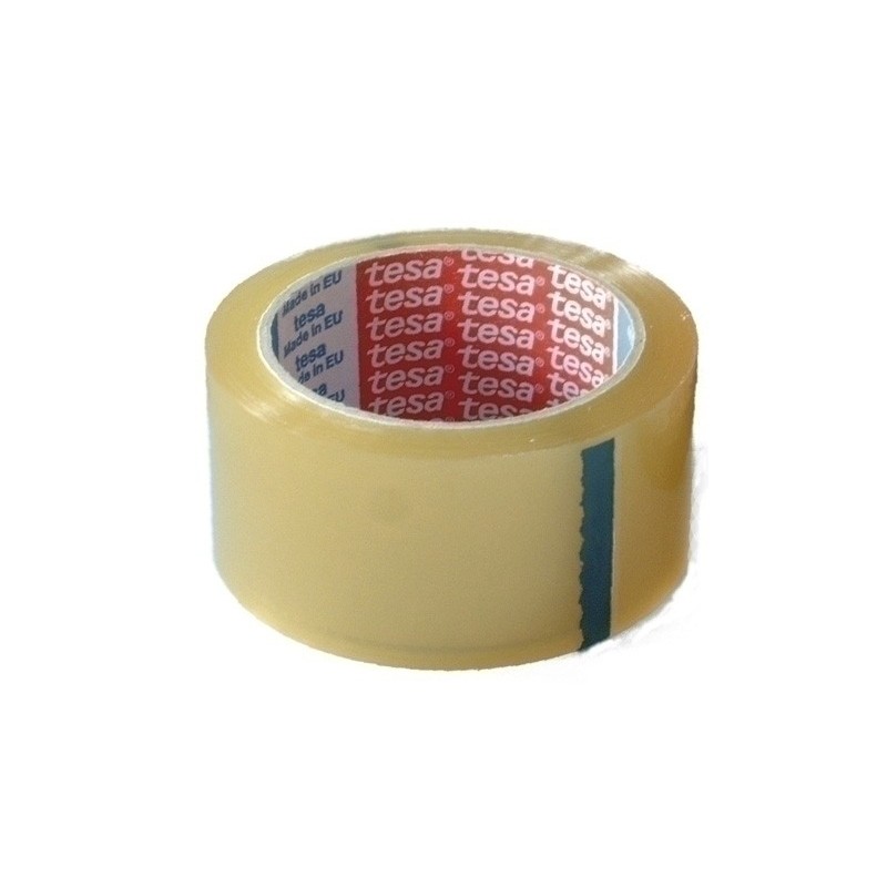 04024-00234-04-CINTA EMB.TESA POLIOLEF.66x50 SIL.TRANSP precio por 6 unidades