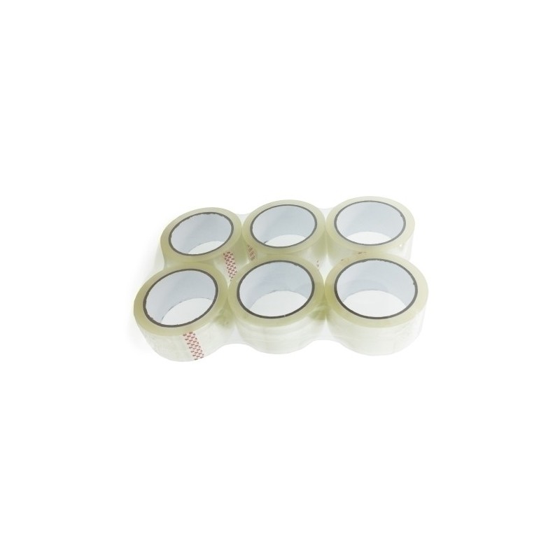 OL6648TRANP-CINTA de EMBALAJE PP OLEF rollo 66x48 TR precio por 6 unidades