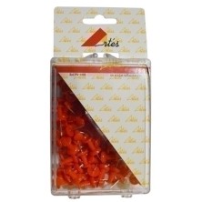 PN100B-RJ-AGUJA SEÑALIZ.PUSH-PIN ARTES 100  ROJAS precio por 1 unidades