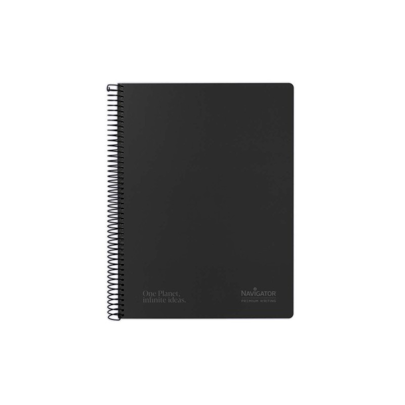 88470010-BLOC NAVIGATOR A4 80h CD.4 NEGRO precio por 5 unidades