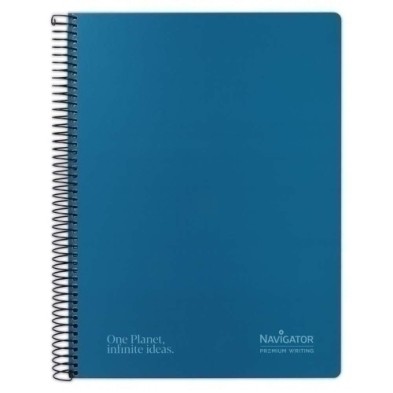 88470030-BLOC NAVIGATOR A4 80h CD.4 AZUL precio por 5 unidades