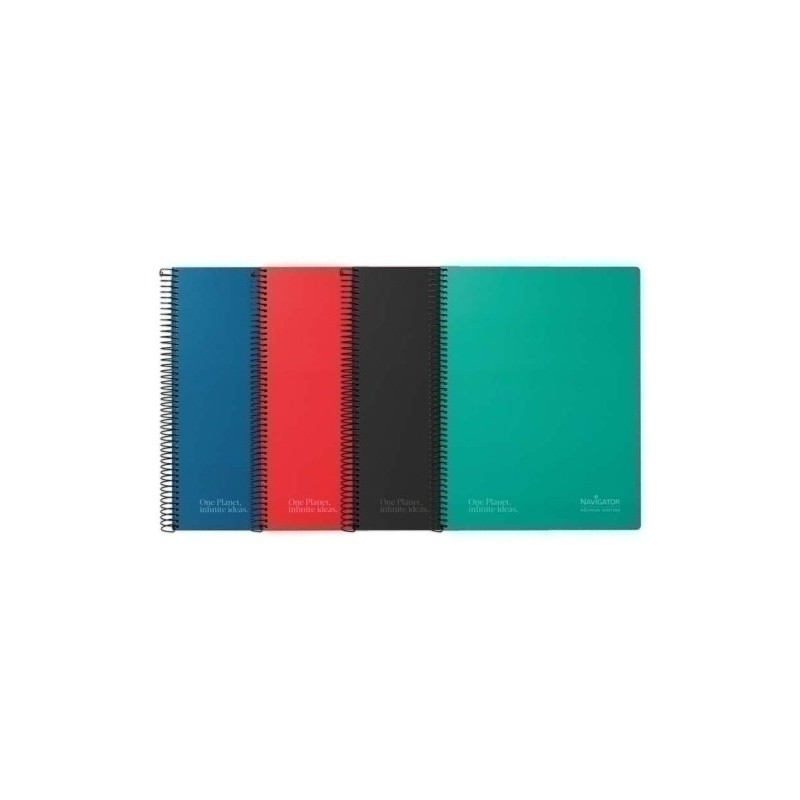 88470199-BLOC NAVIGATOR A4 80h CD.4 SURTIDO precio por 5 unidades