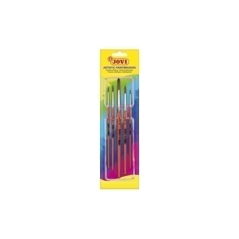 8185-PINCEL JOVI  Bl. 5 (Nº 0-4-6-8-12) precio por 1 unidades