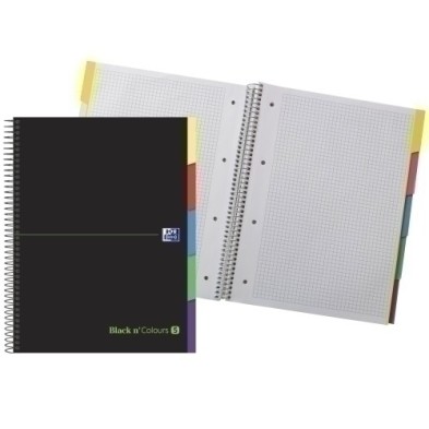 400088331-BLOCK OXF. EU.BOOK 5 A4 100h CD.5 VERDE precio por 5 unidades