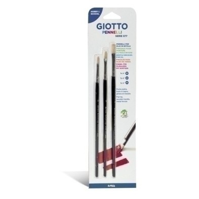 F026300-PINCEL GIOTTO 577 CERDA Bl. 3 (Nº0-2-4) precio por 20 unidades