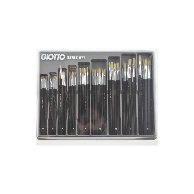 F577300-PINCEL GIOTTO 577 CERDA EXPOSITOR 126 precio por 1 unidades