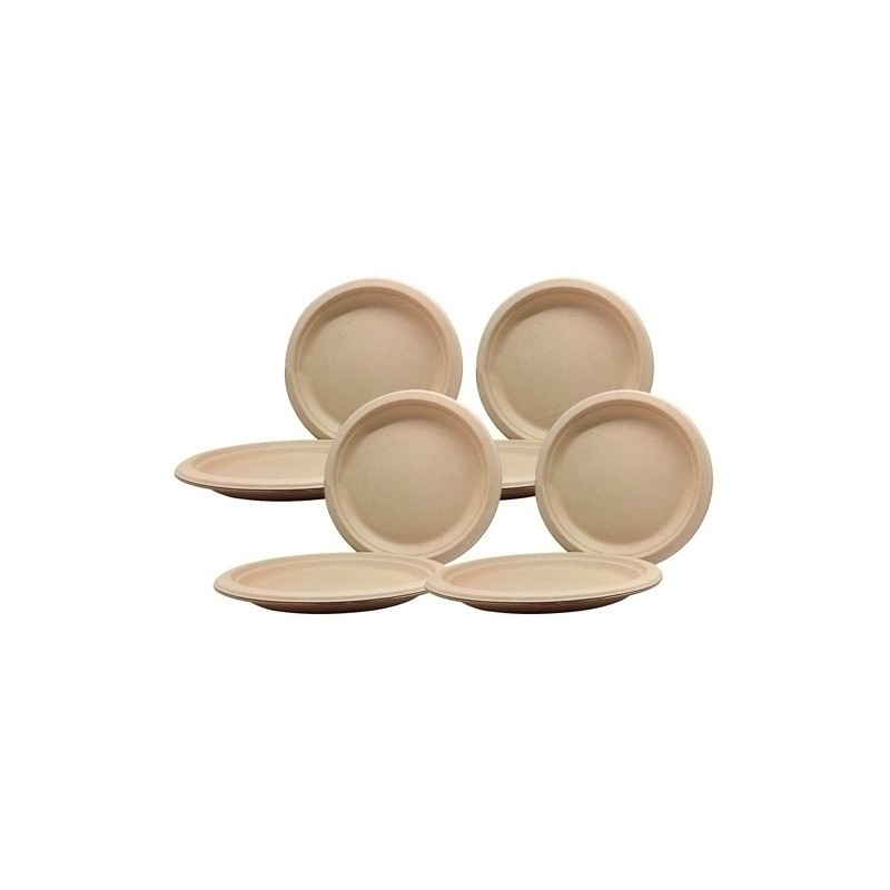 1500129-PLATO ECOLOGICO NIEF. 18 cm. Ø PACK 50 U precio por 1 unidades