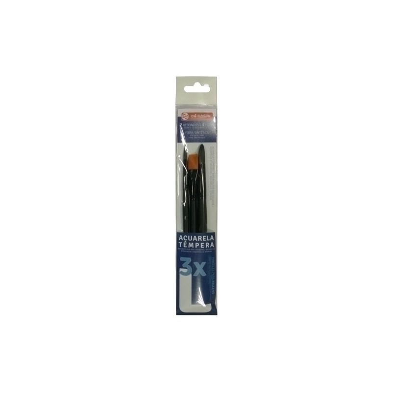 9099163M-PINCEL TALENS ACUARELA/TEMPERA MOD.L B/3 precio por 1 unidades