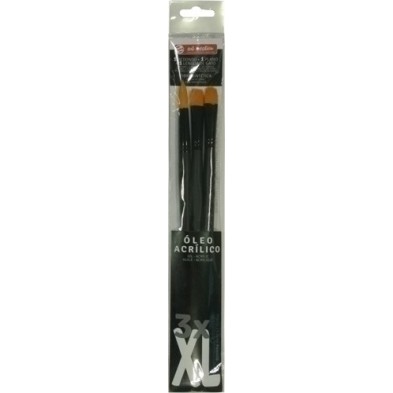 9099264M-PINCEL TALENS OLEO/ACRILICO MOD.XL B/3 precio por 1 unidades