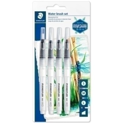 949-SBK4-C-PINCEL DE AGUA STAED. D.JOURNEY AGUA B/4 precio por 12 unidades