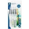 949-SBK4-C-PINCEL DE AGUA STAED. D.JOURNEY AGUA B/4 precio por 12 unidades
