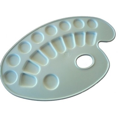 90612538-PALETA TALENS PLASTICO OVALADA 17 DEP. precio por 1 unidades