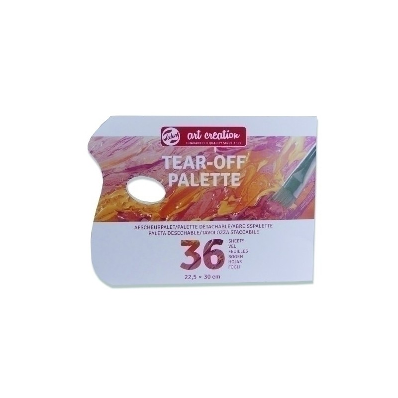 90671824-PALETA TALENS DESECHABLE 36 HOJAS precio por 1 unidades