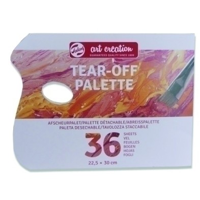 90671824-PALETA TALENS DESECHABLE 36 HOJAS precio por 1 unidades