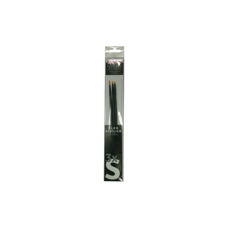 9099261M-PINCEL TALENS OLEO/ACRILICO MOD.S B/3 precio por 1 unidades