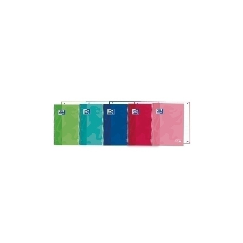 400183737-BLOC OXF. EU.BOOK 1 A4 80h HZ. SURTIDO precio por 5 unidades