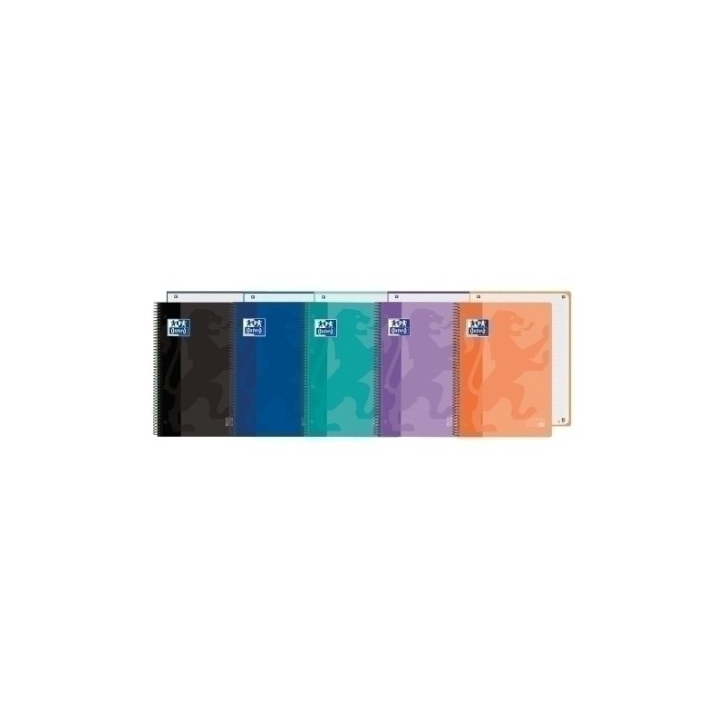 400187481-BLOC OXF. EU.BOOK 1 A4 80h CD.5 SURTIDO precio por 5 unidades