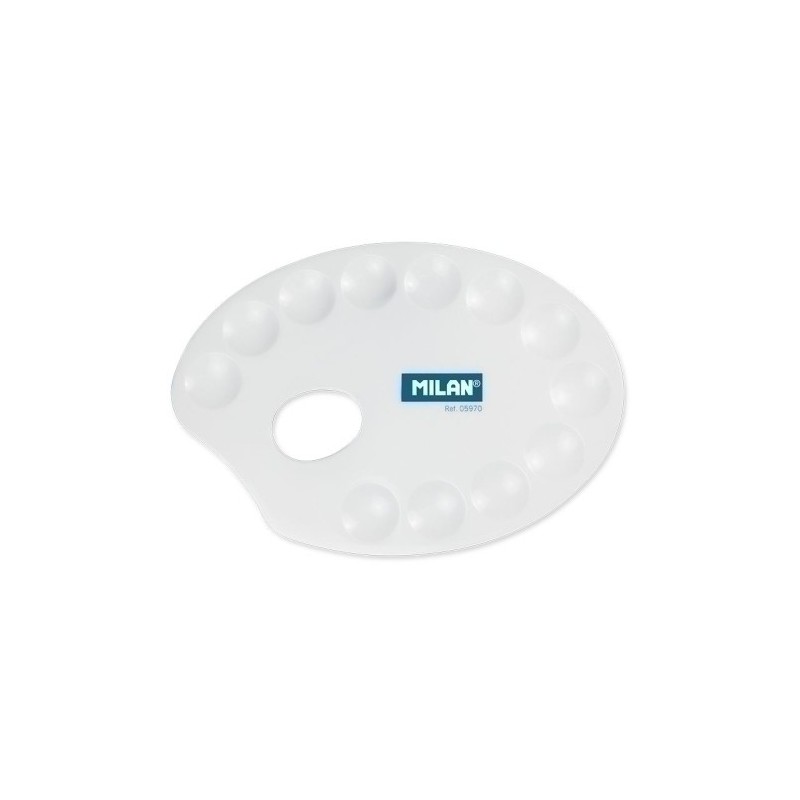 05970-PALETA MILAN DE PLASTICO OVALADA 20x14 C precio por 5 unidades
