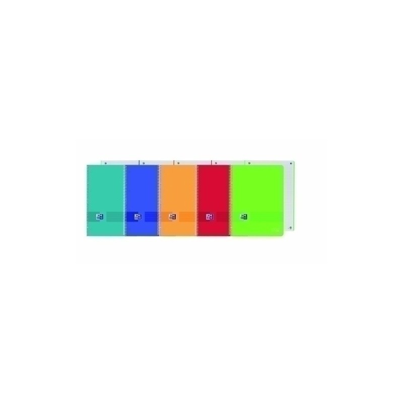 400184007-BLOC OXF. EU.BOOK 1 A4 80h CD.5 SURTIDO precio por 5 unidades