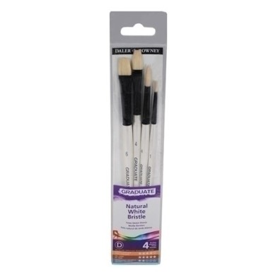 D212540008-PINCEL DALER ROWNEY GRADUATE M.CORTO B/4 precio por 1 unidades
