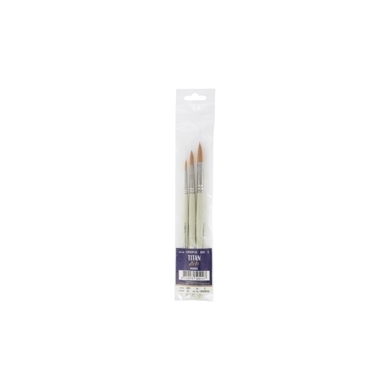 129259133-PINCEL TITAN MANGO CORTO S/3 precio por 1 unidades
