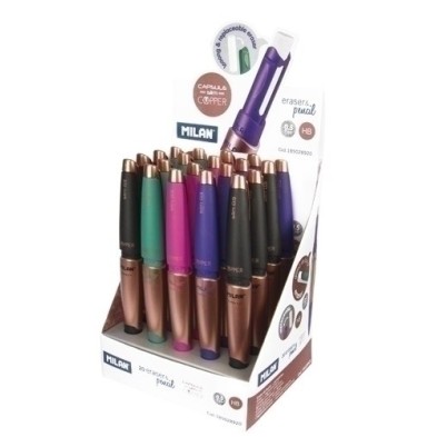 185032920-PORTAMINAS MILAN CAPSULE COPPER EXP. 20 precio por 1 unidades