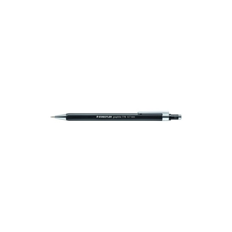 778 07-9-PORTAMINAS STAEDTLER 778 0.7 mm NEGRO precio por 10 unidades