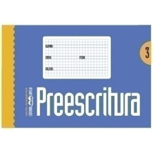 L35003-CUADERNO LAMELA PREESCRITURA 3 precio por 10 unidades