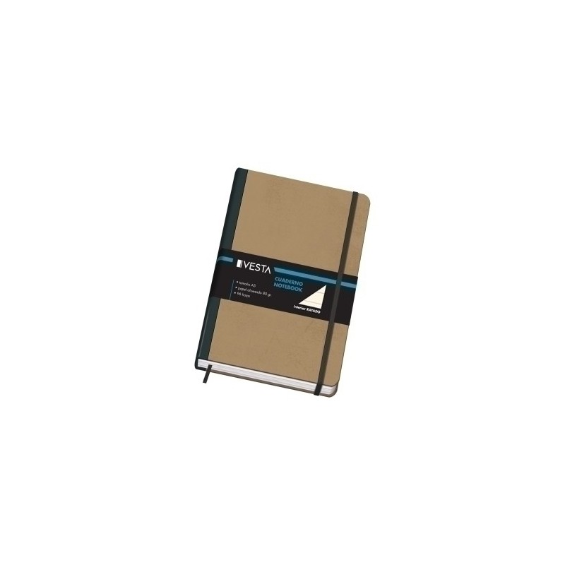 10638-CUADERNO VESTA NATURE A5 96h HZT precio por 1 unidades