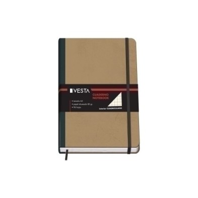 10639-CUADERNO VESTA NATURE A5 96h CD.5 precio por 1 unidades