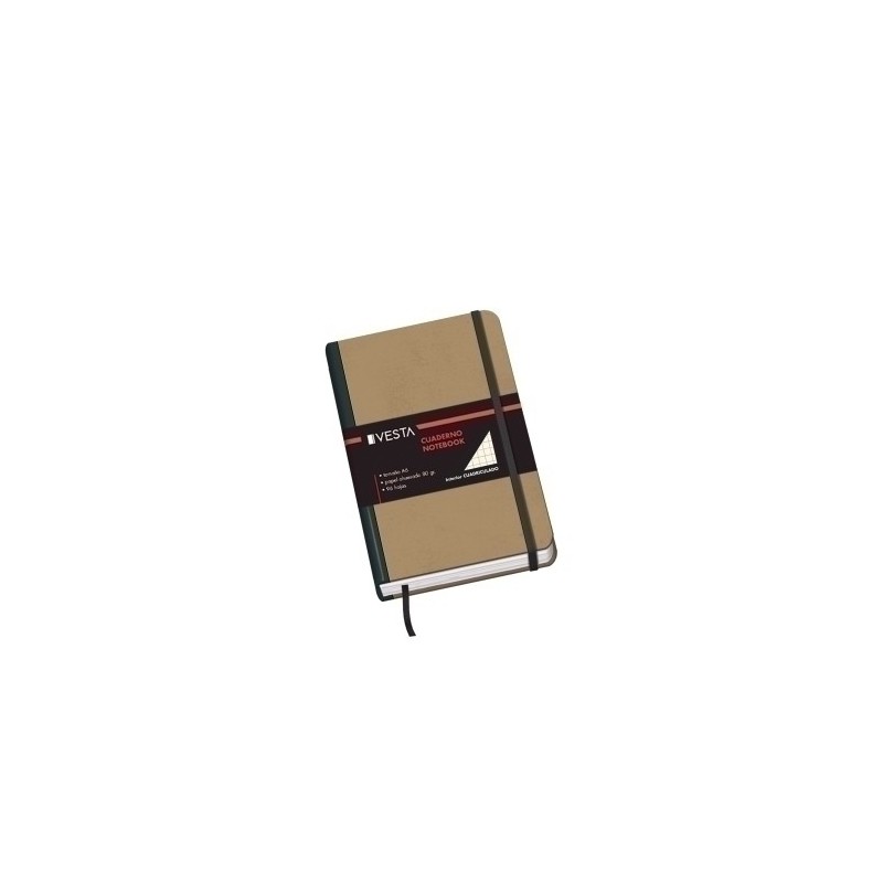 10642-CUADERNO VESTA NATURE A6 96h CD.5 precio por 1 unidades