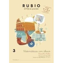 AB3-CUADERNO RUBIO A4 MATEMATICAS ABACO 3 precio por 5 unidades