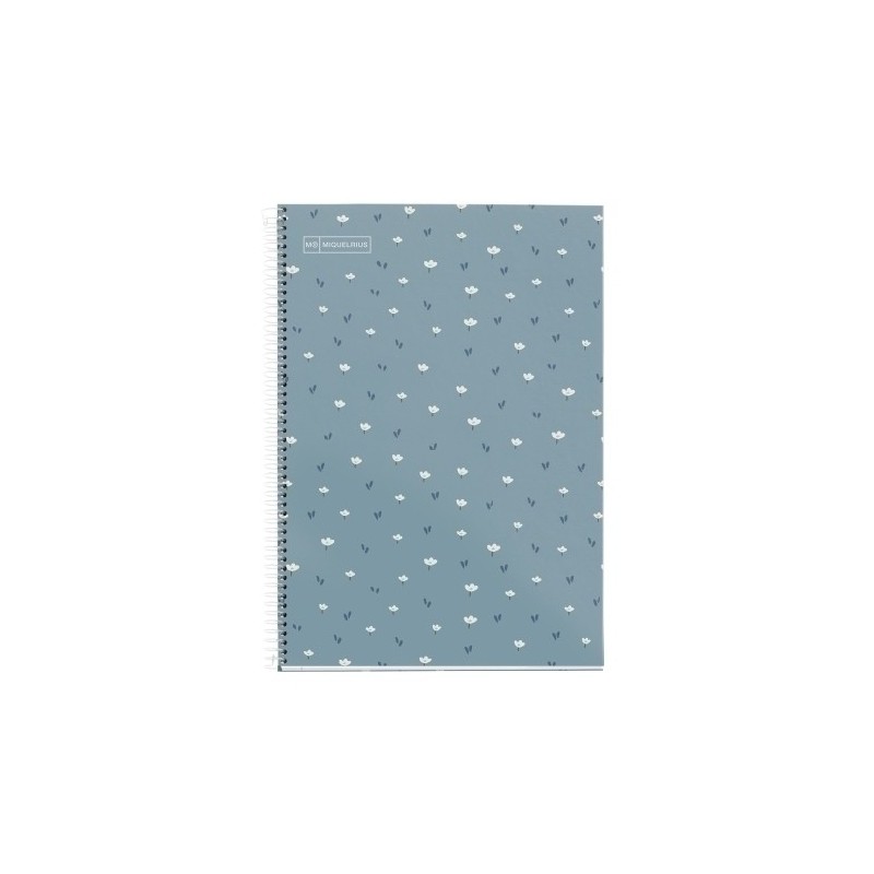 MR4267-BLOC MR NB T.DURA Fº 80h 90g CD.4 FLO.AZ precio por 5 unidades