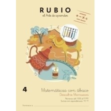 AB4-CUADERNO RUBIO A4 MATEMATICAS ABACO 4 precio por 5 unidades