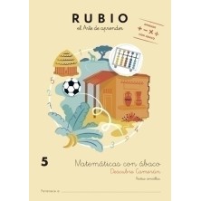 AB5-CUADERNO RUBIO A4 MATEMATICAS ABACO 5 precio por 5 unidades