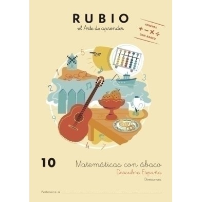 AB10-CUADERNO RUBIO A4 MATEMATICAS ABACO 10 precio por 5 unidades