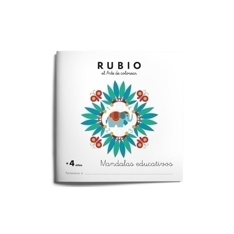 MND4-CUADERNO RUBIO A4 MANDALA EDUCATIVO +4 precio por 1 unidades
