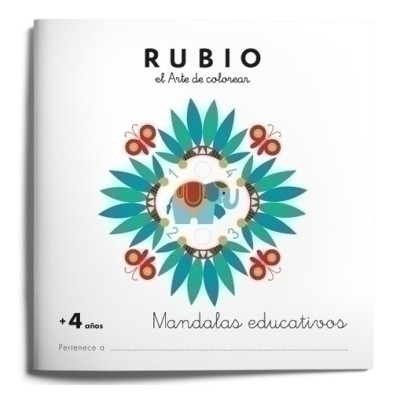 MND4-CUADERNO RUBIO A4 MANDALA EDUCATIVO +4 precio por 1 unidades